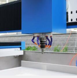 Precision <strong>CNC</strong> Router <strong>for</strong> Granite and Marble Engraving with Multi Spindle Design and <strong>Automated</strong> Tool Changing <strong>System</strong> - Product Image 3