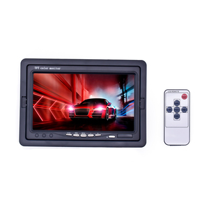 Monitor de cámara de respaldo de vehículo HD de 7 pulgadas vista trasera inversa color TFT LCD pantalla coche SUV Van camión Monitor pantalla - Product Image 5