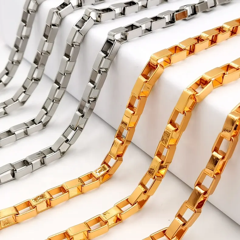 Correas de cadena de Metal para bolsos, accesorios de cadena de metal para bolsos de cuero
