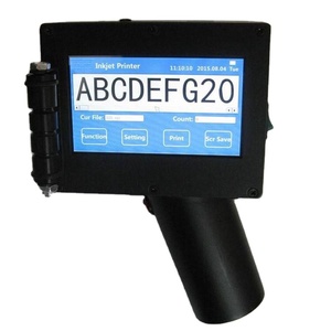 Mini impresora térmica portátil de inyección de tinta, imagen, código QR, máscara de número de serie, fecha de producto en línea con pantalla - Product Image 5
