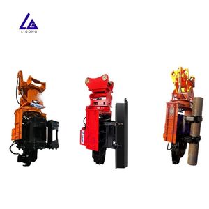 LT08 búa rung nghiêng cho máy xúc với vòng quay 360 ° cho công việc đóng cọc nhanh hơn, chính xác - Product Image 3