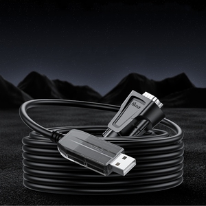 Ii84 (FT) 15m USB RS232 9-Pin erkek seri dönüşüm kablosu bilgisayarları ve çeşitli seri cihazları bağlamak için uygun - Product Image 6