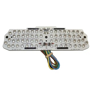 Custom Made ODM Off-Road Use <strong>LED</strong> Vehicle Light <strong>PCB</strong> Board Aluminum <strong>PCB</strong> with F3 <strong>Red</strong> Diode for Car Tail Lights - Product Image 1