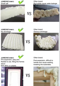 Keo liên kết Nhựa Công cụ tuyệt vời giá rẻ cấu trúc mở rộng phun Polyurethane bọt - Product Image 3