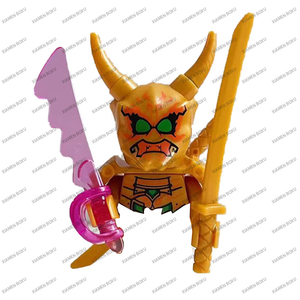 映画Mr.E Cole Nya Skeleton Wizard Fangdam Snike Lloyd Morroセットモデル組み立てビルディングブロックフィギュアプラスチック玩具XL0001-XL0005 - Product Image 1