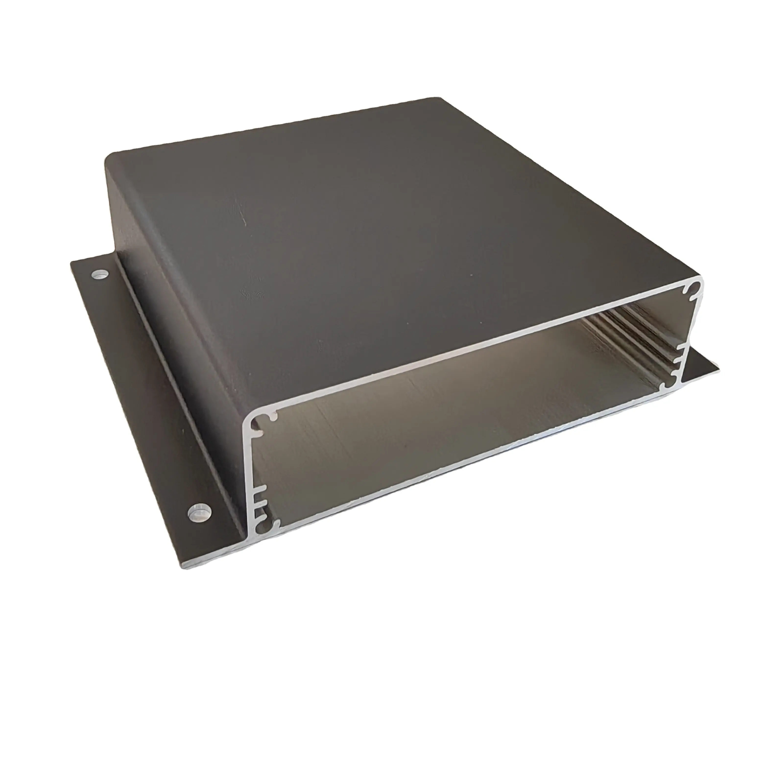 Custom milling aluminium case anodized CNC machined aluminum enclosure box in electronic instrument industry