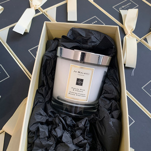 Lüks sıcak marka aromaterapi mum Sedan uyku yardım niş ev yatak odası dumansız 200g JOMALONE tütsü tütsü sahipleri - Product Image 6