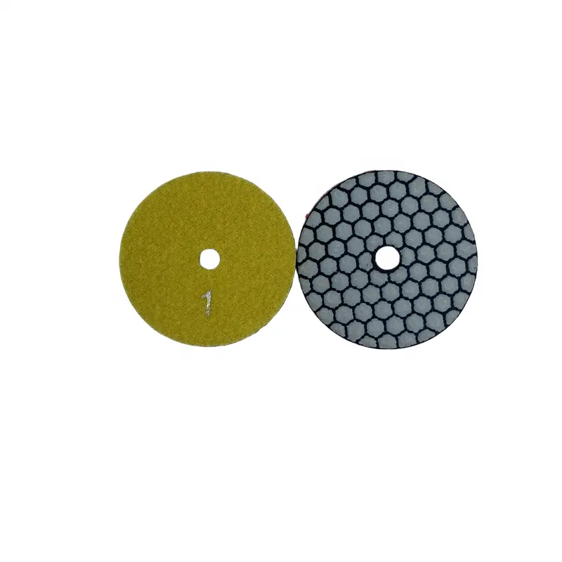 3in/80mm Dry Flexible Resin Bond Diamond Polishing Disk Stone Concrete Marble Polishing Pad for Polisher