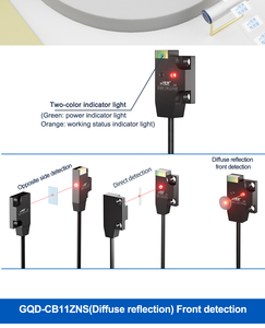 Ultra-Thin High-Speed Photoelectric <strong>Sensor</strong> <strong>Diffuse</strong> Photo Optical <strong>Sensor</strong> with Excellent Photocell Response - Product Image 6