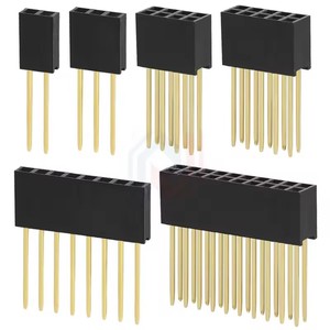 2,54mm einzelne zweireihige Buchse 1 X5/6/8/10/15/16/40 2 X3/4/20/18/40 Lange Stifte PC104 11mm PCB Board Pin Header Für Arduino - Product Image 2