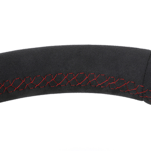 Volant en cuir Alcantara au design personnalisé pour Audi RS A4 A5 A6 C7 B8 R8 S3 S4 S5 Q7 A7 S7 TT RS3 RS5 RS6 RS7 B9 - Product Image 4