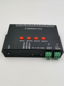 T-8000A-TTL 8-портовый контроллер SD-карты программируемый DMX512 полноцветный контроллер - Product Image 3