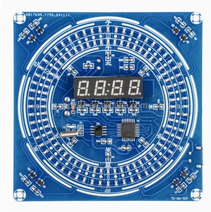 Çok fonksiyonlu dijital saat kiti kültür serin saat zaman sıcaklık otomatik karartma elektronik DIY lehimleme üretim - Product Image 2