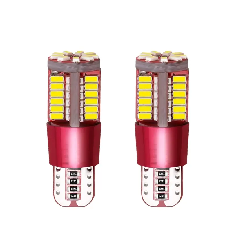 T10 Socket 57SMD 3014 Chip Auto Flash Led Interieur Licht 168 194 W5W Strobe Auto Wit Breedte Lamp Ontruiming Lamp