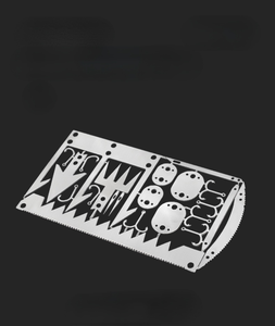 22 In 1 olta takımı çok aracı açık kamp Survival araçları balık oltası kart cep avcılık acil Survival EDC kiti - Product Image 5