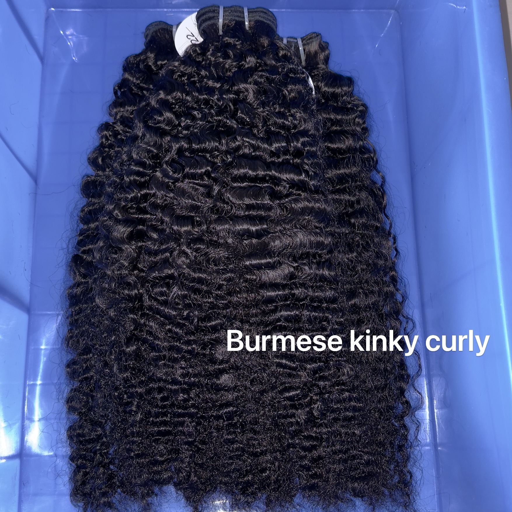 1 paquete de pelo rizado birmano