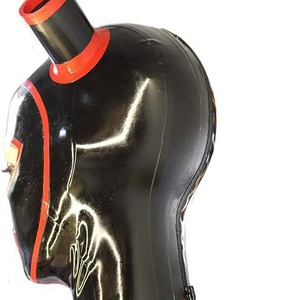有趣的乳胶头套乳胶面具成人性玩具万圣节派对舞蹈面具头套 - Product Image 2
