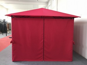 Yüksek kalite 3*3*2.6M büyük boy özelleştirmek çelik su geçirmez ağır gölgelik çadır <span class=keywords><strong>Gazebo</strong></span> açık
