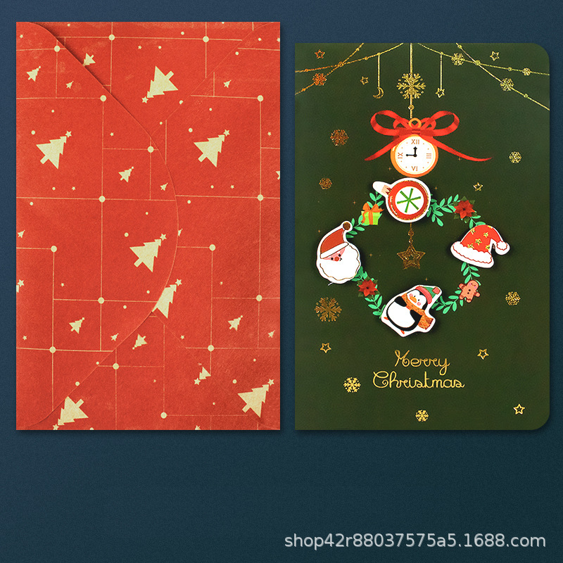 Two-fold card romantic night -04
