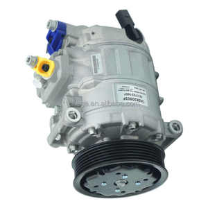 Orijinal kullanılmış araba parçaları aksesuarları otomotiv AC klima AUDI A3 VW Golf için klima kompresörü 1K0820803F - Product Image 3
