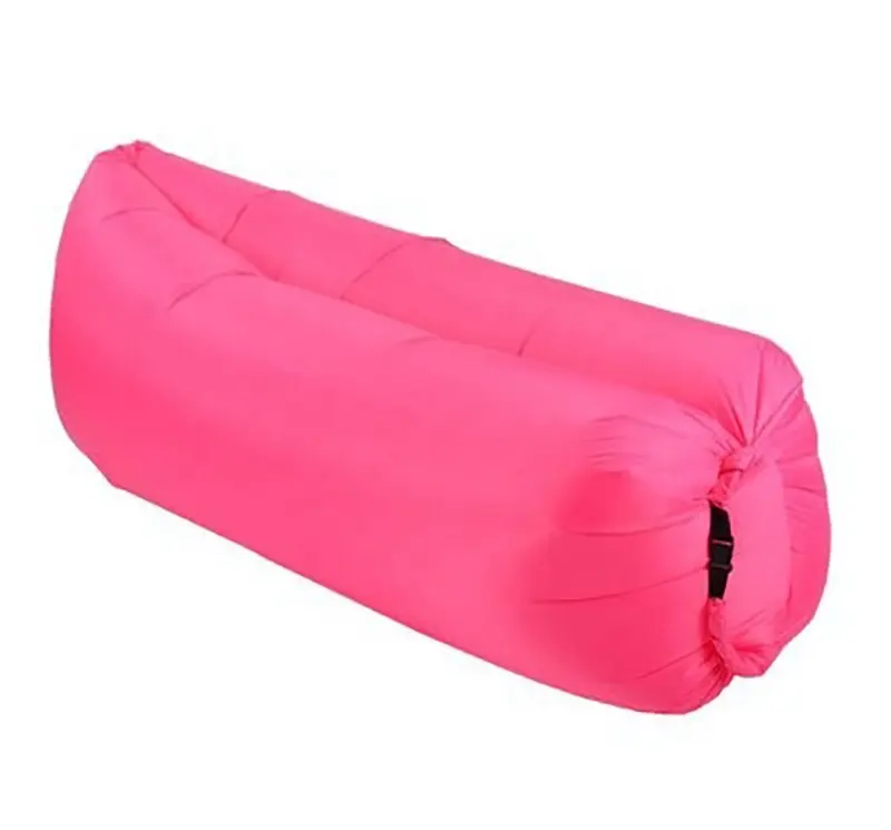 Sofá inflável preguiçoso Outdoor Beach Air Sleeping Bag Cama inflável Sofá inflável portátil em estoque
