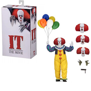 45460 1990 Old Edition Home-Made 7-Inch Movable Hand Model Cartoon <strong>Toy</strong> PVC Action Figures Set Soul IT Clown From IT JJ - Product Image 1
