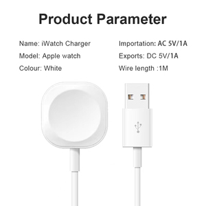 Magnetic Wireless Charger and USB Cable for <strong>Apple</strong> IWatch Series <strong>8</strong> 7 6 5 <strong>4</strong> 3 2 1 Smart 5W Output PD Function Compatible - Product Image 6