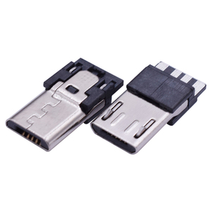 Micro B USB 2.0ตัวเชื่อมต่อการติดตั้งชายปลั๊กชนิดบัดกรีซ็อกเก็ต Micro Usb V8 Connector - Product Image 3