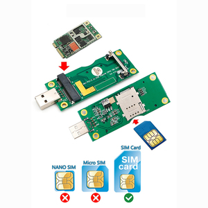 Mini-Pcie-zu-USB-3g-Modul-Entwicklungsplatine Das 4g-Modul-Entwicklungsplatine enthält eine Sim/Uim-Karte - Product Image 3