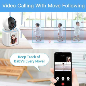 WIFI <strong>IP</strong> <strong>Camera</strong> Video Call Surveillance IR Vision HD TF Audio <strong>with</strong> 2.8 Inch Screen Display Type-C Connection - Product Image 4