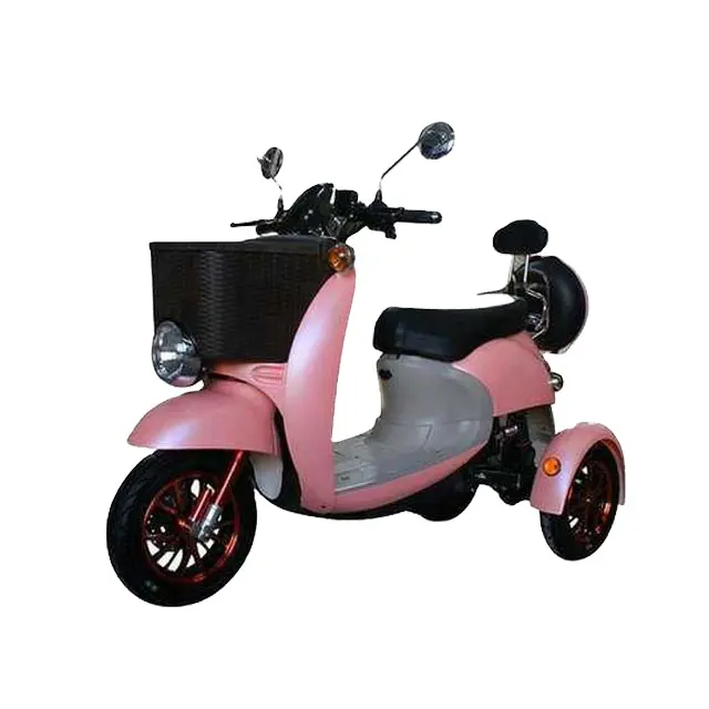 2022 Hot selling 3 wheels scooter for sale cargo electric moped tricycle for handicapped ckd high quality mobility 2 wheels