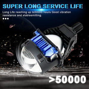 JHS G12พลังงานสูง3.0 Bi LED ชุดไฟหน้าเลนส์โปรเจคเตอร์120W 16000lm H4หลอดไฟหน้า LED 9005สำหรับรถยนต์ - Product Image 5
