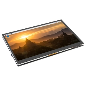 Raspberry Pi 4B 10,1-Zoll-Touchscreen 1024x600 IPS-LCD mit 2 Lautsprechern Display halter für Raspberry Pi 4 Modell B/3B/PC-LCD
