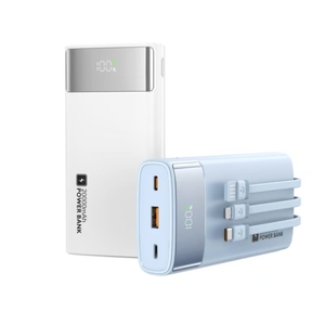 高容量20000毫安时PD 22.5W QC3.0快速充电便携式Usb充电器电源组，内置电缆C型电池组 - Product Image 5