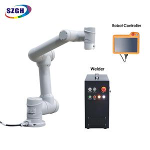 Cobot facile programmazione carico utile di lavoro sicuro 5kg automazione piccoli bracci robotici industriali a 6 assi