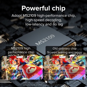 高清多媒体视频采集卡4K 60fps铝合金丙型通用串行总线外部录制视频转换器，适用于现场Youtube PS4摄像机 - Product Image 4