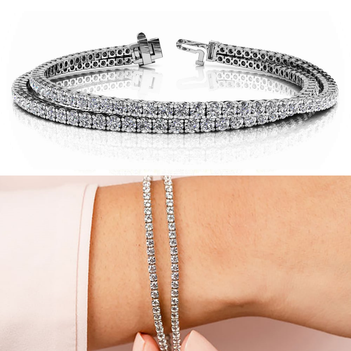 Tennis à double rangée