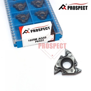 PROSPECT16ERM/16IRM 1.5ISO P6522 Rosca Bladecnc Corte Insere Máquina Original Cut Carbide Turning <span class=keywords><strong>Tools</strong></span> para Torno Lu