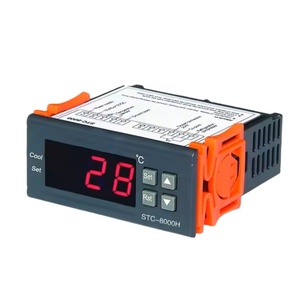 Controlador de temperatura digital eléctrico Termostato de controlador de temperatura de humedad de plástico OEM personalizable - Product Image 2