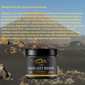 Shilajit樹脂純粋なヒマラヤブーストエネルギー免疫ブレインパワーを出荷する準備ができました