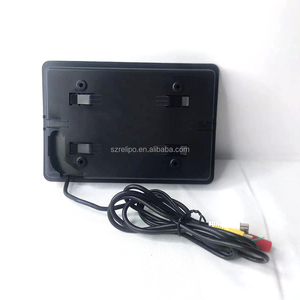 Monitor de pantalla TFT LCD a Color para coche, Monitor retrovisor para vehículo, 7 pulgadas, 800x480, 2 salidas de vídeo - Product Image 3