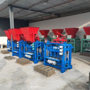 Longyu Machinery 4-35 Semi-<strong>automatic</strong> Hopper Brick Making <strong>Machine</strong> Small Non Fired Cement Brick Simple Production <strong>Line</strong> - Product Image 6