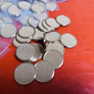נחושת מוצק פליז טהור מסנן דיסקים sintered מופעל דיסקי מסנן נקבובי