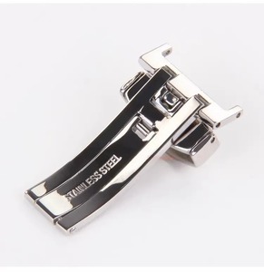 14mm 16mm 18mm 20mm <strong>Deployment</strong> Watch <strong>Clasp</strong> with Quick-release and Rectangular Cover Folding Buckle Butterfly Buckle