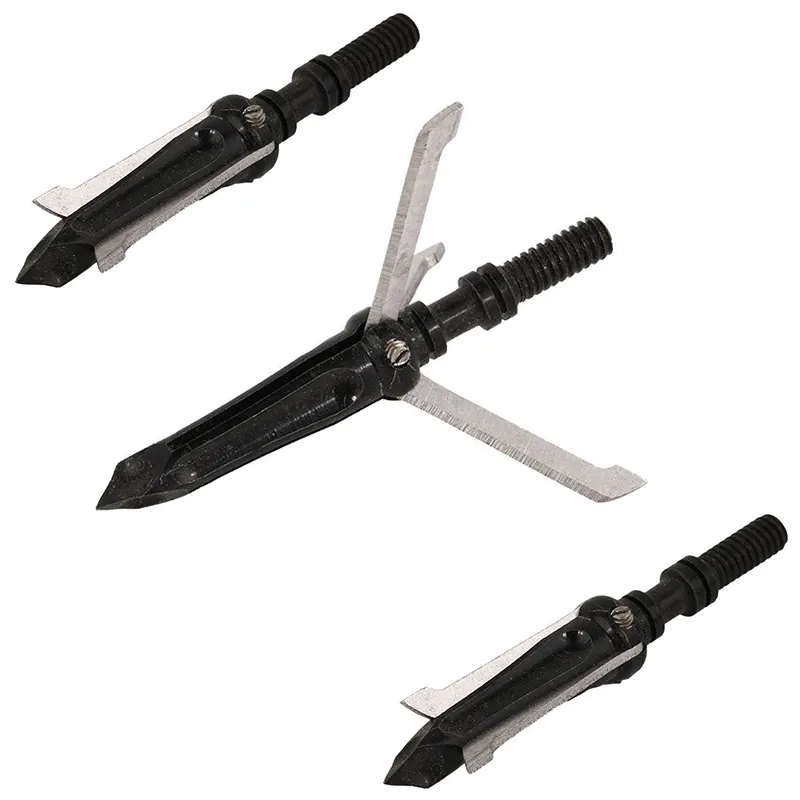 Fabriek Groothandel Outdoor Jacht Apparatuur 125 Graan Broadhead 3Blade Super Sterke Pijlpunten Boogschieten Pijlkop