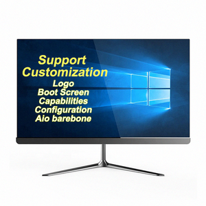White 21.5 Inch All-In-One <strong>PC</strong> Laptop Frameless Slim Desktop with I5 Touch <strong>Mac</strong>-Design Gaming Computer Comput I5 Touch All - Product Image 6