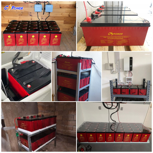 CSPower <strong>6V</strong> 420Ah 6Volt AGM Deep Cycle <strong>Battery</strong> for Solar/Forklift HTL6-420 - Product Image 5