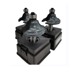 TUOKE Woodworking Tools CNC Router Bits Shank 1/2 Cemented Carbide for Cutter Wood "A"type <strong>Curved</strong> Round Bit