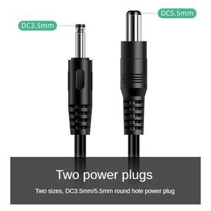ตัวแปลงบูสต์1000mA 5V ถึง9V 12V คุณภาพสูงเป็น DC 5.5*2.1มม. สร้างทองแดงบริสุทธิ์สำหรับกล้อง IOs - Product Image 5