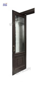 Cam çelik alaşım giriş kolu 90 banyo 135 üst alüminyum Modern ekran konektörü giriş Pivot kapı için menteşeler